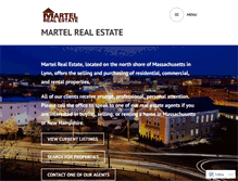 Tablet Screenshot of martelrealestate.com